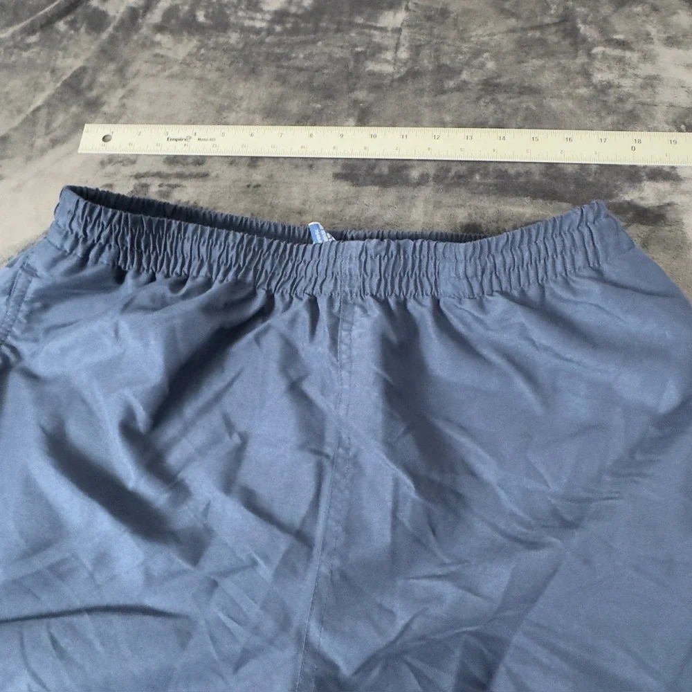 Champion Track Pants Mens Large Blue Elastic Waist Lightweight Lined 2540